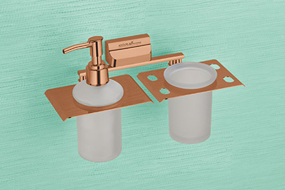 Liquid Soap Dispenser With Tumbler Holder