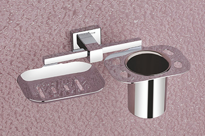 Soap Dish With Tumbler Holder