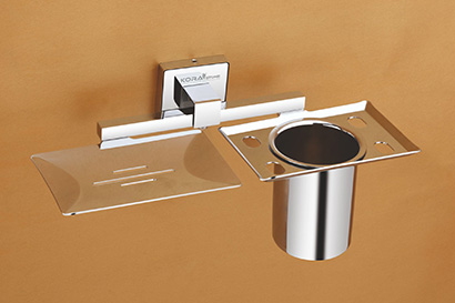 Soap Dish With Tumbler Holder