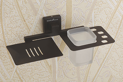 Soap Dish With Tumbler Holder