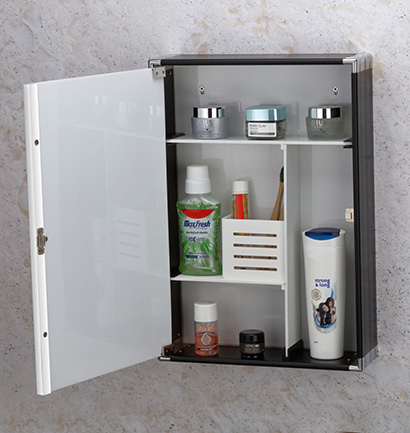 Mirror Cabinet - Black