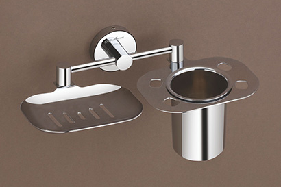 Soap Dish With Tumbler Holder
