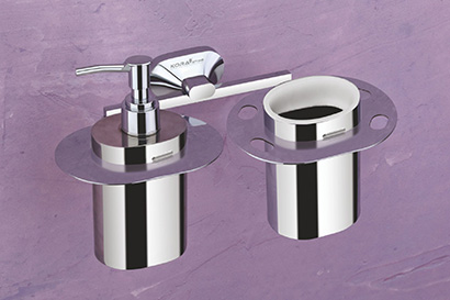 Liquid Soap Dispenser With Tumbler Holder