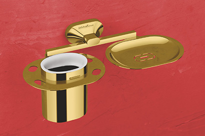 Soap Dish With Tumbler Holder