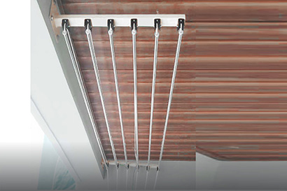 Wall Mounting Pull And Dry Cloth Hanger