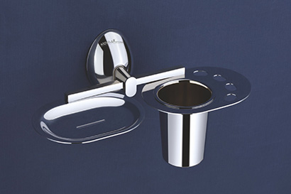 Soap Dish With Tumbler Holder