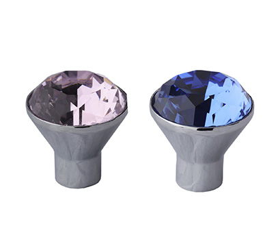 Brass Crystal Knob