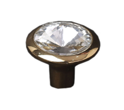 Brass Crystal Knob
