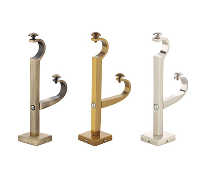 Brass Curtain Support