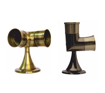 Brass Curtain Support
